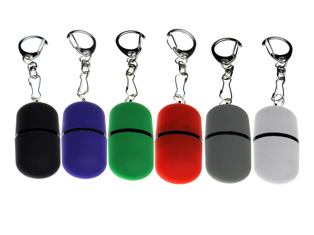 Флешка Goutte Soft-touch на 32 Гб, серый