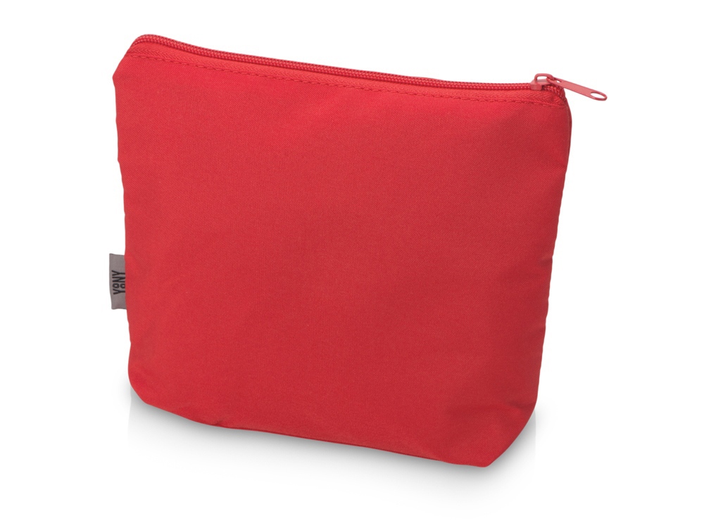 Органайзер для электроники и проводов Amalia из полиэстера 300D с подкладкой, красный