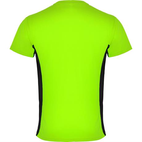Спортивная футболка TOKYO мужская, ЛАЙМОВЫЙ/ЧЕРНЫЙ XL