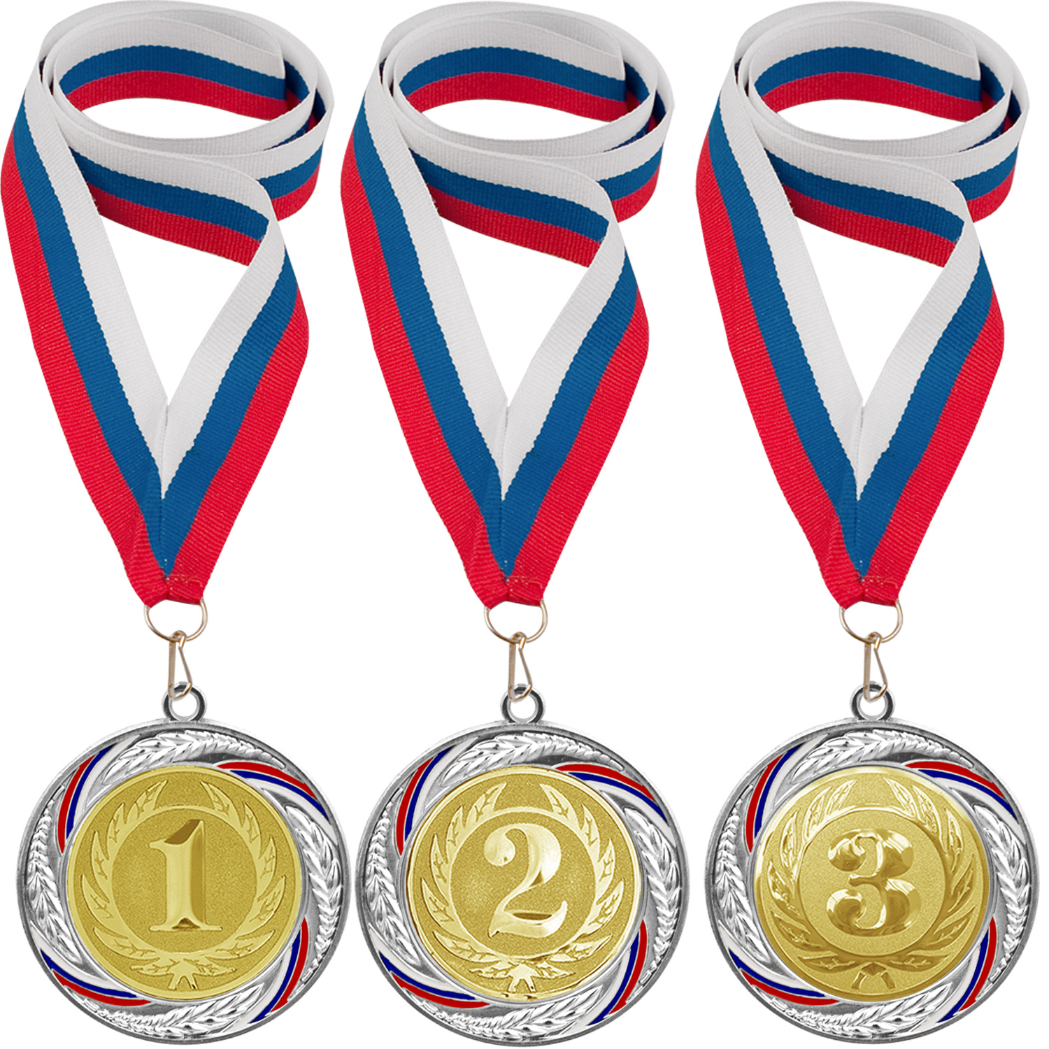 Комплект медалей 1,2,3 место