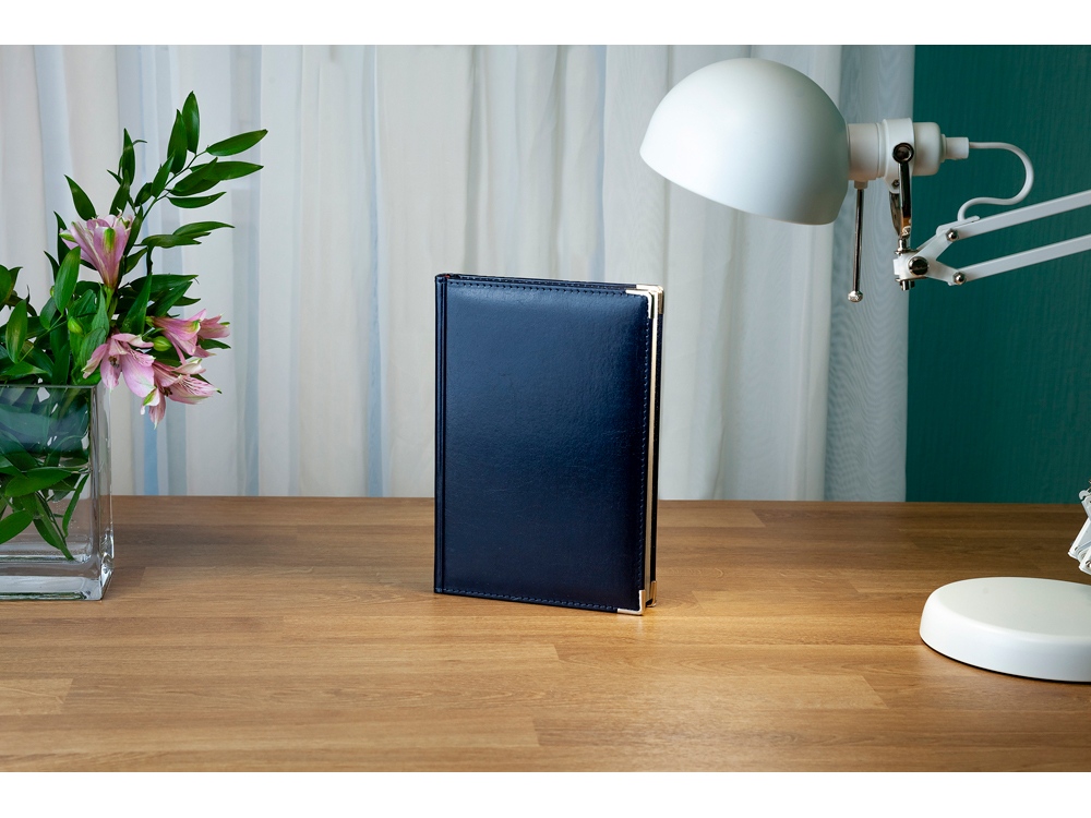 Ежедневник А5 полудатированный Imperium, синий