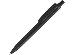 Ручка шариковая пластиковая из RPET RECYCLED PET PEN STEP F, черный
