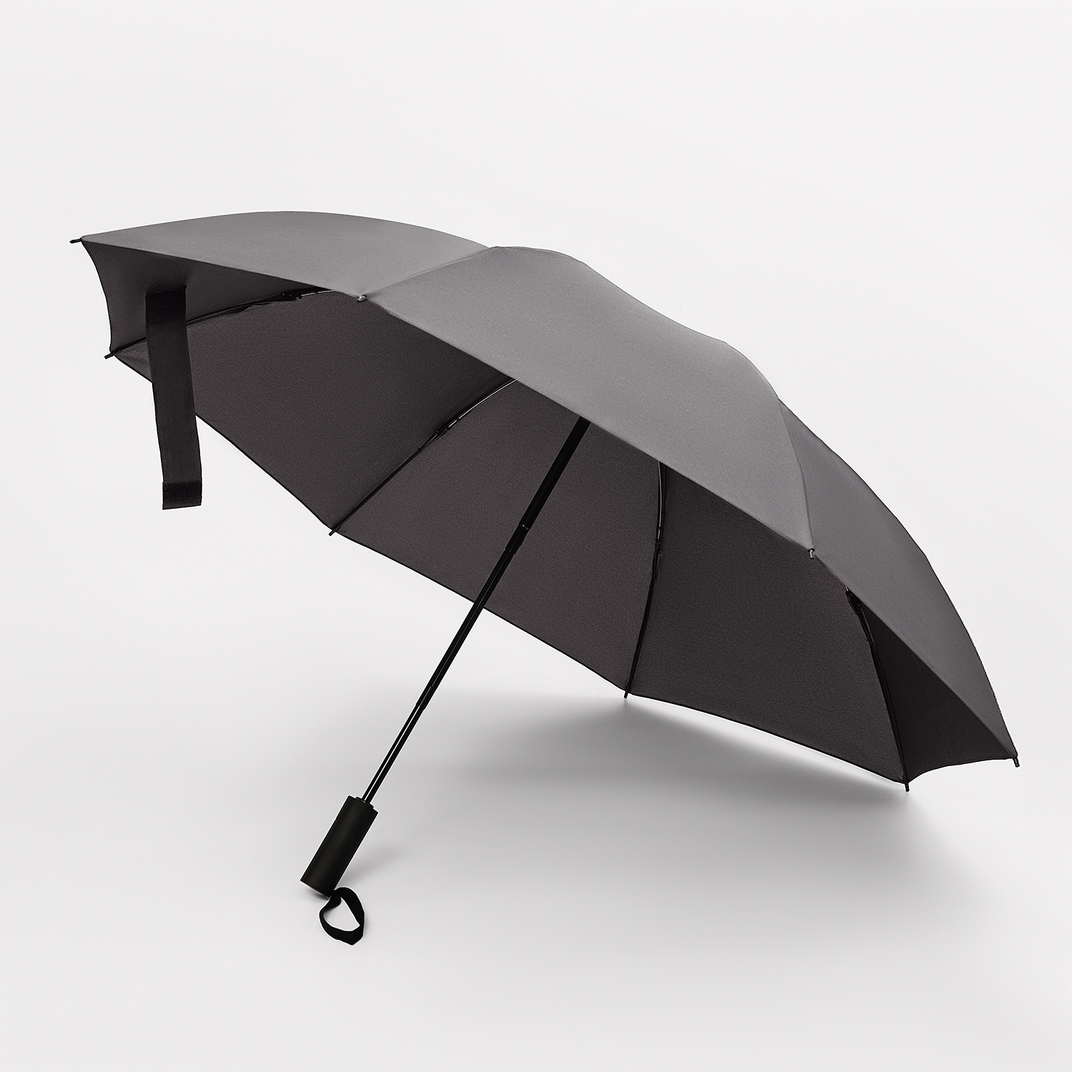 Зонт обратного сложения Олимп (Olymp), серый Зонт обратного сложения Олимп (Olymp), серый