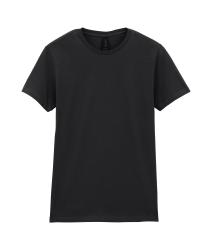 Футболка SOFTSTYLE WOMAN, ЧЕРНЫЙ M Футболка SOFTSTYLE WOMAN, ЧЕРНЫЙ M