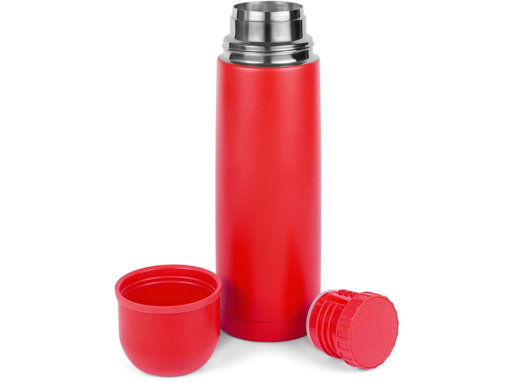 Термос Relaxika 101 (0,5 литра), красный (без лого)
