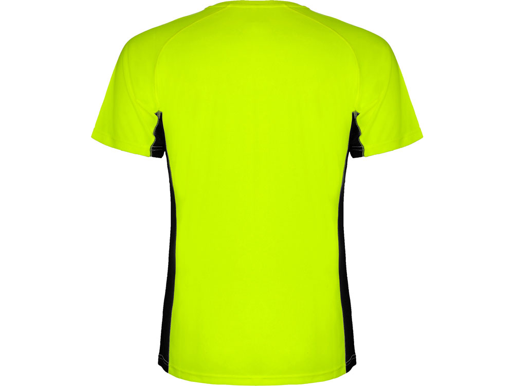 Спортивная футболка Shanghai детская, неоновый зеленый/черный