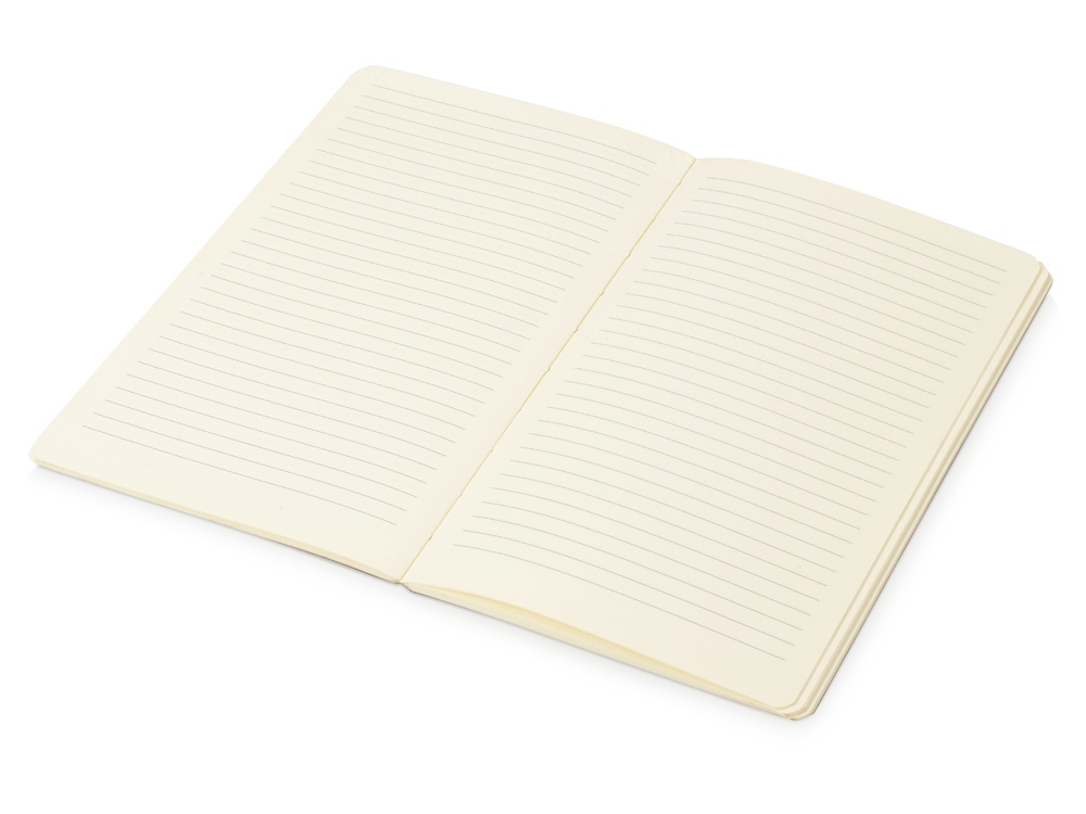 Блокнот Wispy линованный в мягкой обложке, черный