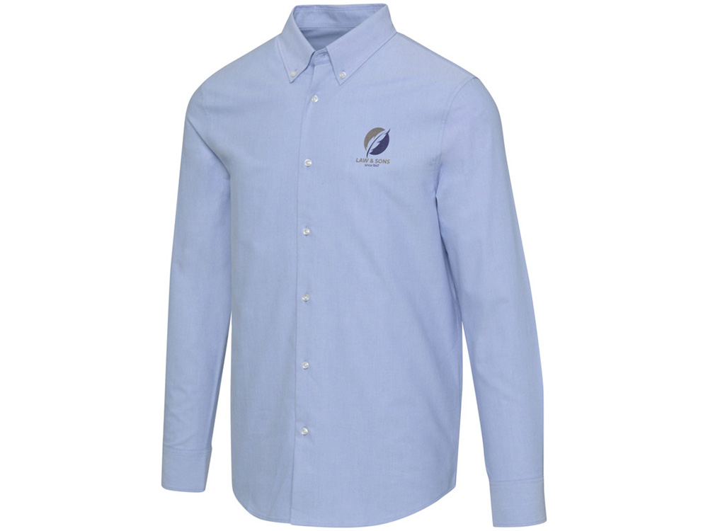 Sphene мужская рубашка оксфорд - Светло-синий