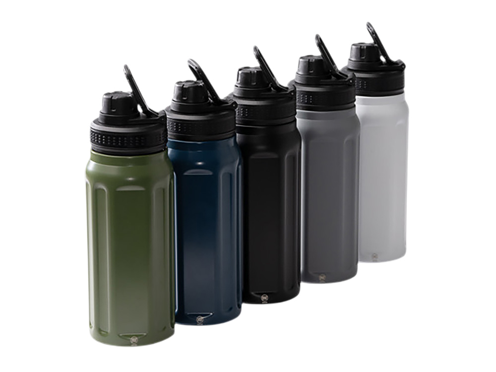 Термос с двойными стенками NOBLEK/НОБЛЕК, темно-зеленый