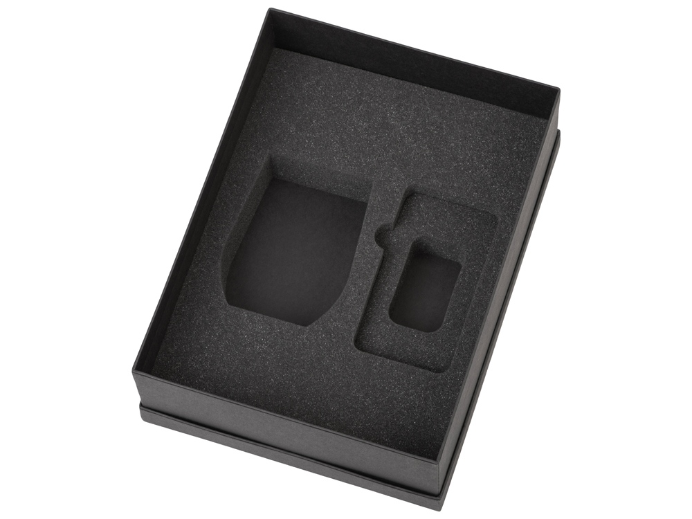 Подарочный набор с термокружкой и повербанком С1, 5000 mAh, зеленое яблоко