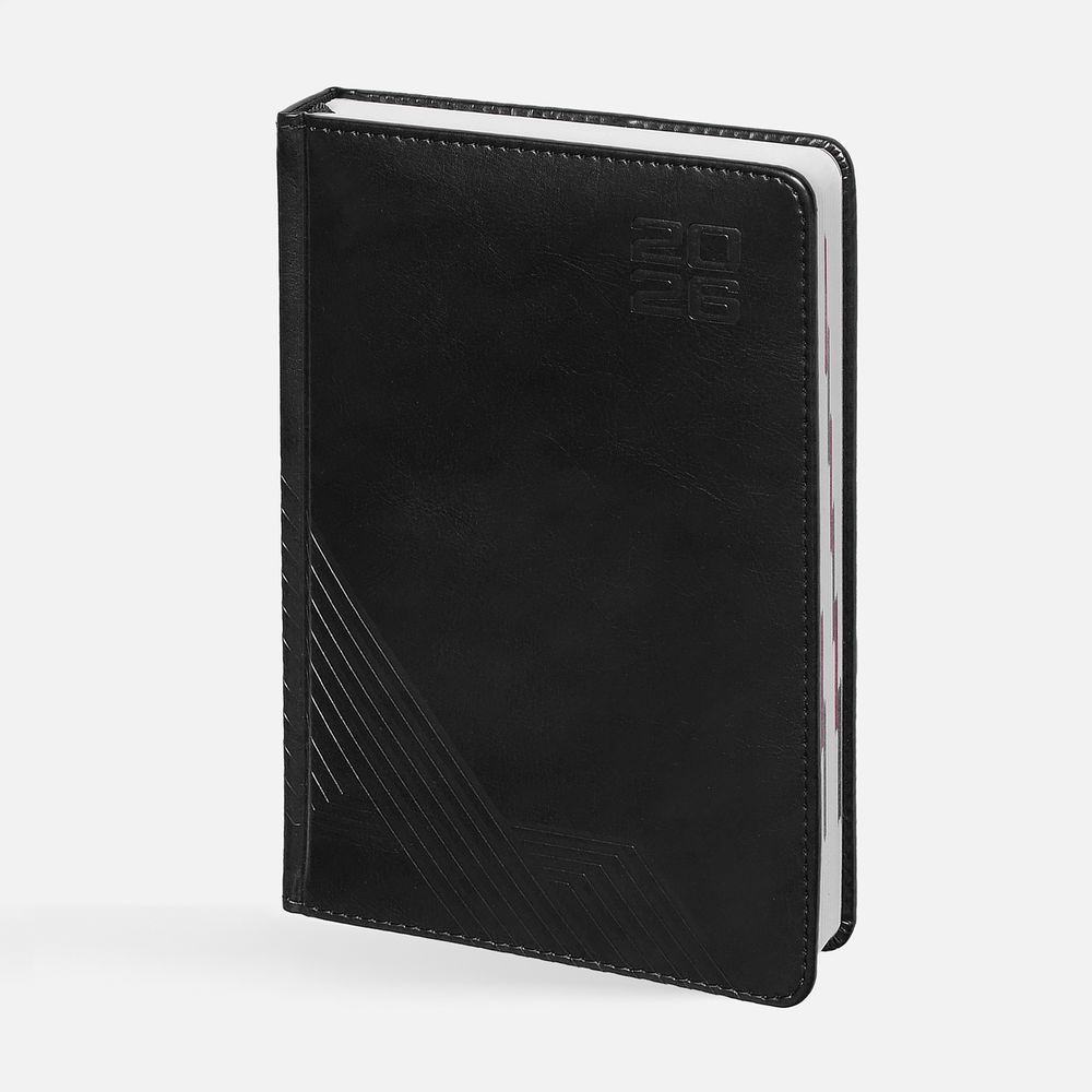 Ежедневник Faro, датированный, черный Ежедневник Faro, датированный, черный