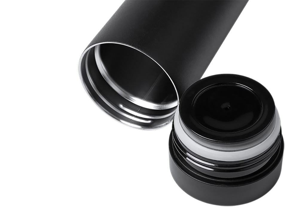 Термос Кларк из нержавеющей стали, объем 500 мл, черный Термос Кларк из нержавеющей стали, объем 500 мл, черный