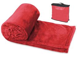 Плед Тедди, красный