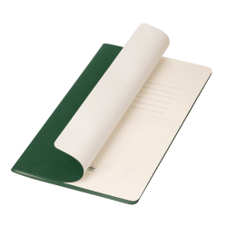 Блокнот Корса слим (Corsa slim), зеленый