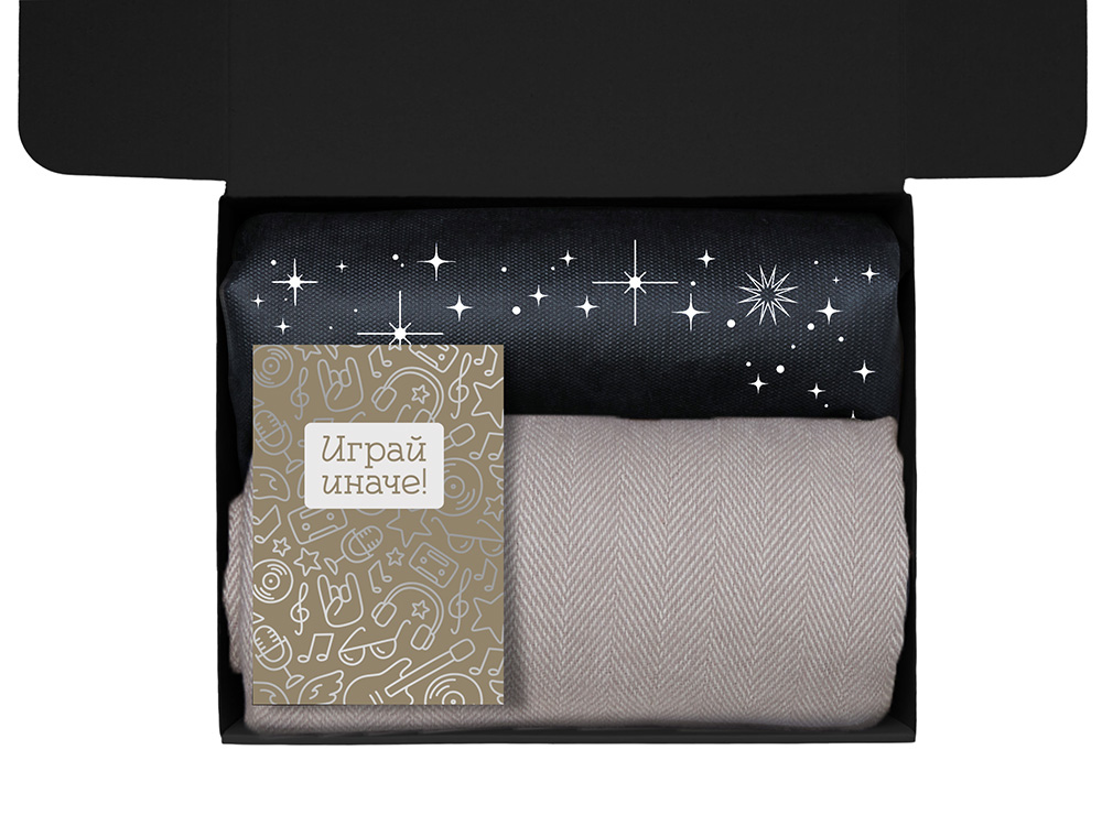 Подарочный набор Re:y. Nest с пледом, кружкой и вареньем