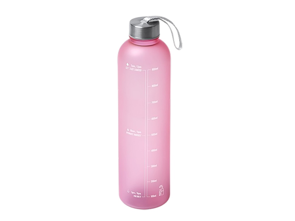 Бутылка для воды Йогер из PCTG, объем 1000 мл, красный