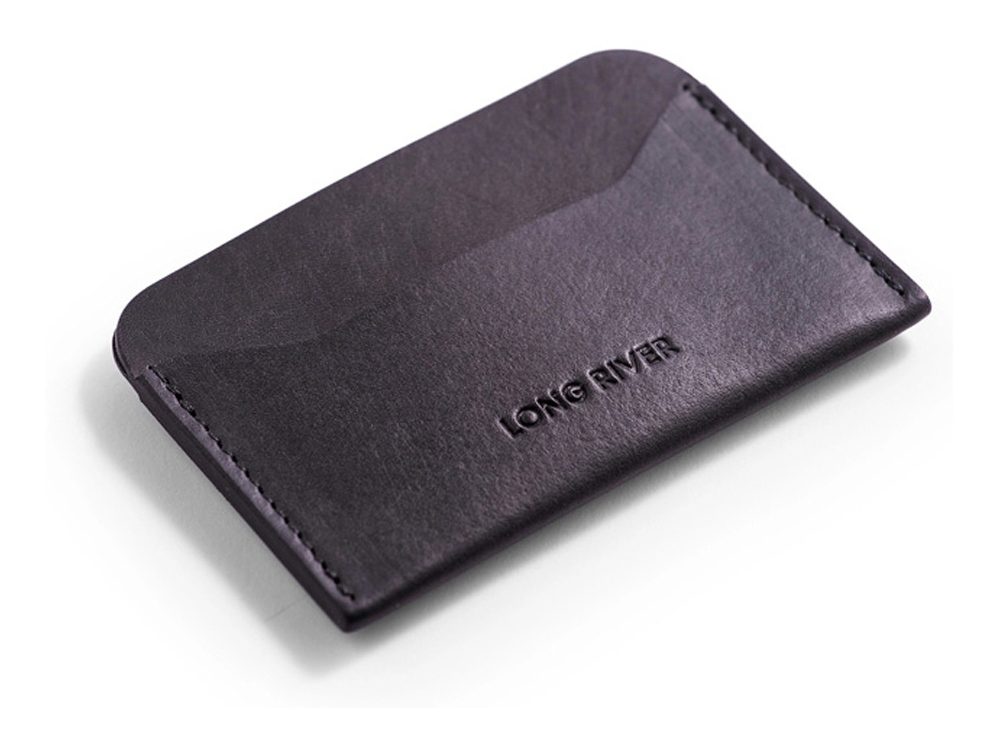 Подарочный набор Long River: картхолдер, ключница, черная коробка