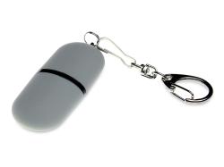 Флешка Goutte Soft-touch на 16 Гб, серый