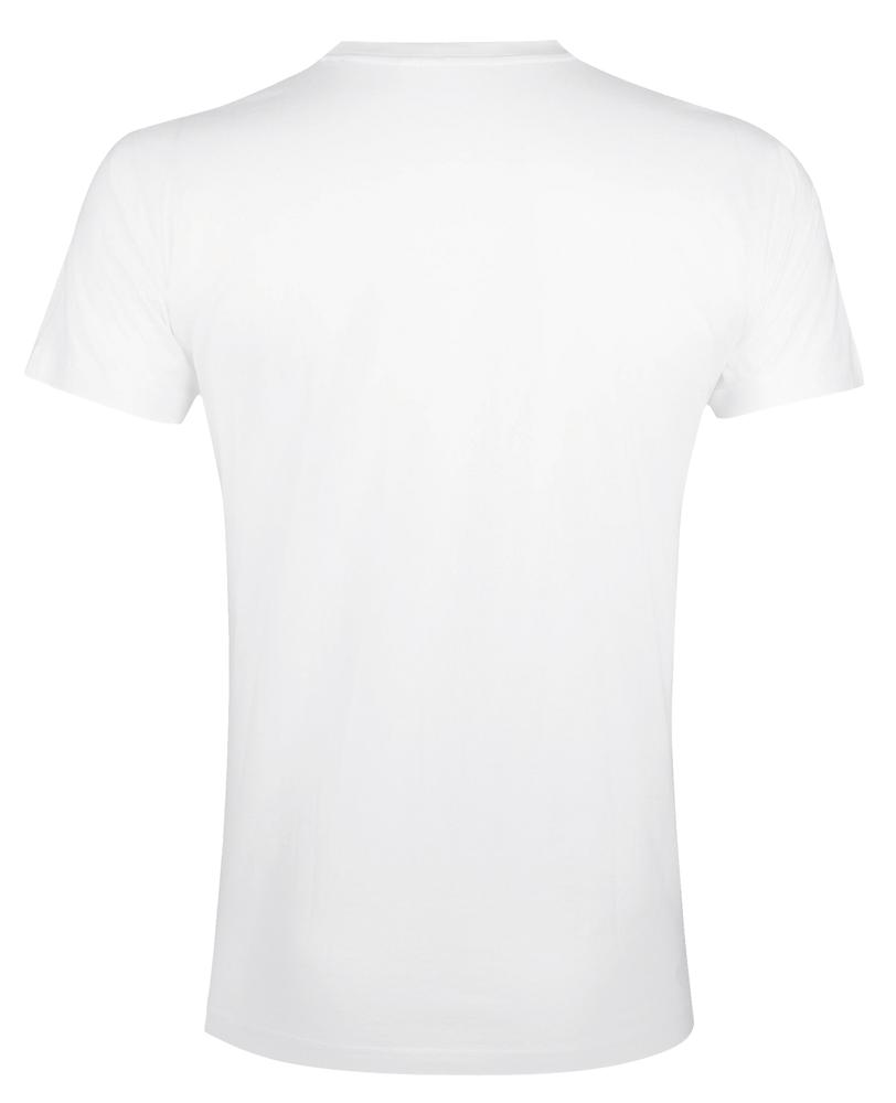 Футболка мужская приталенная Imperial Fit 190, белая Футболка мужская приталенная Imperial Fit 190, белая