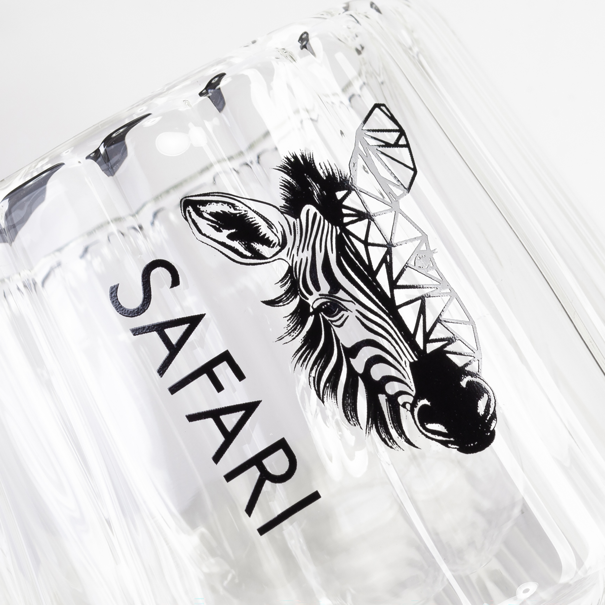 Кружка "Crystal" с нанесением "капсула Сафари" 180 мл Кружка "Crystal" с нанесением "капсула Сафари" 180 мл