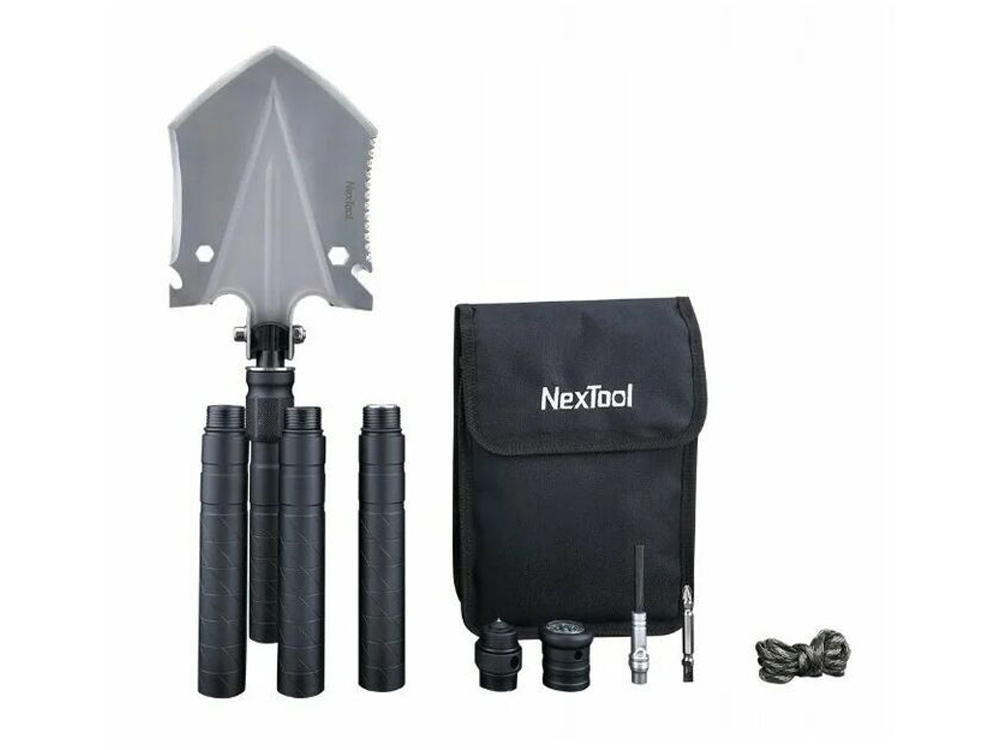 Складная лопата Nextool, черная  (NE0114)