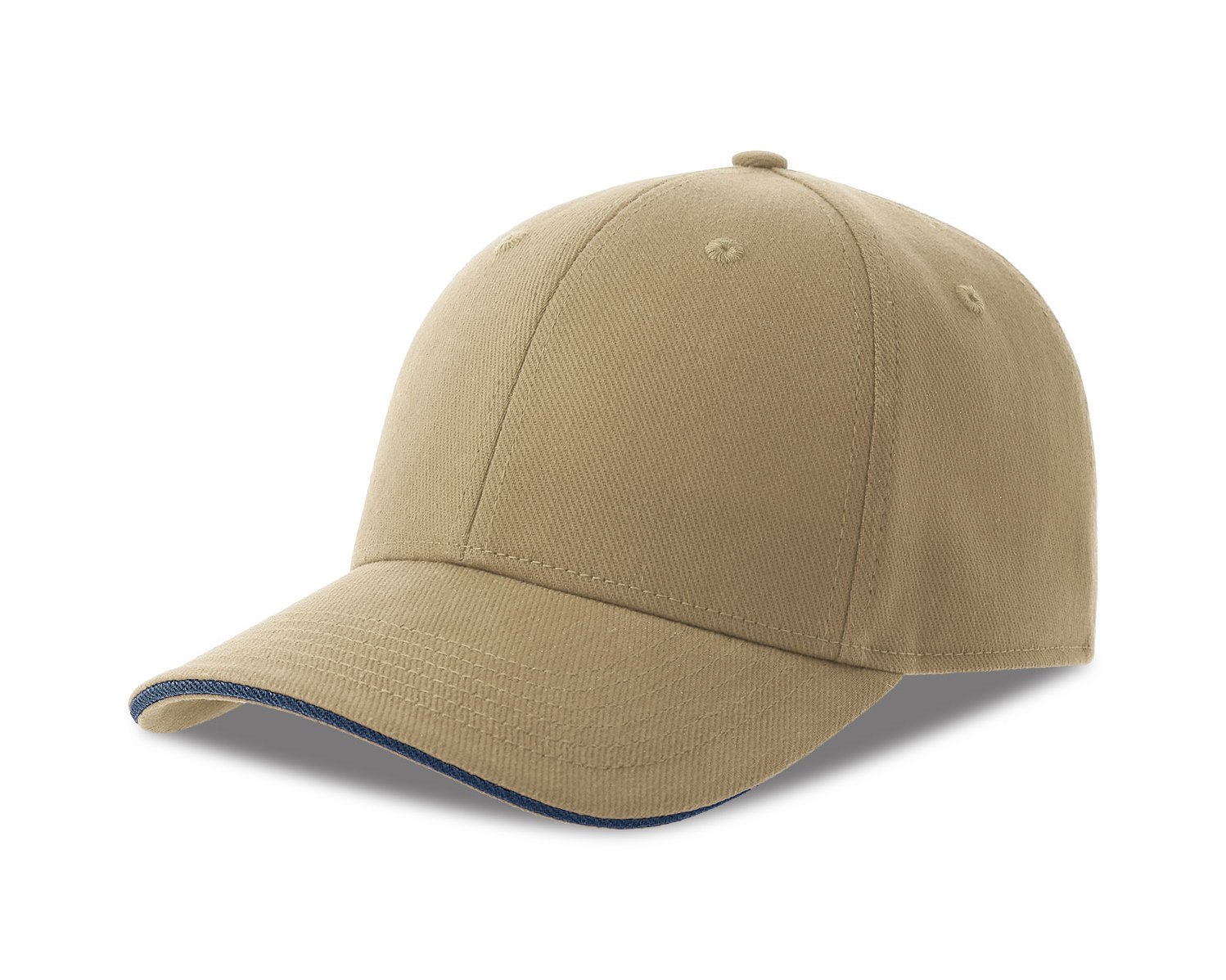 Бейсболка LIBERTY SANDWICH-S 270, 6 клиньев, металлическая застежка