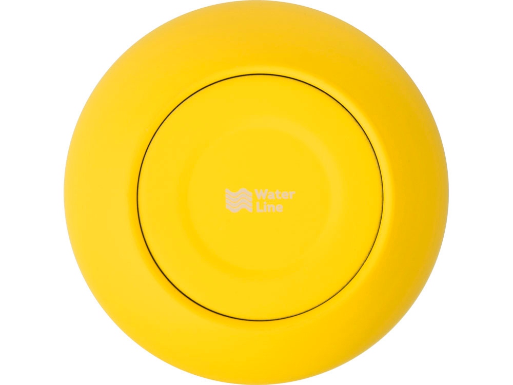 Термокружка Sense Gum, soft-touch, непротекаемая крышка, 370мл, желтый