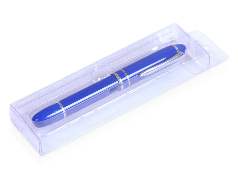 USB-флешка на 16 Гб в виде ручки с мини чипом, синий