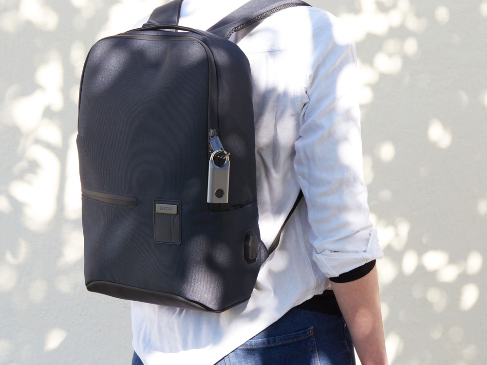 Замок с сенсором Noma Lock, темно-серый