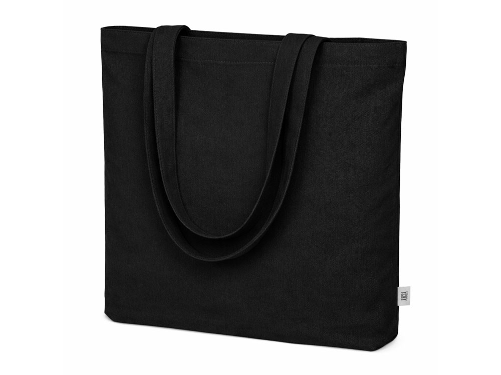 Сумка Твил из хлопка, 210 г/м2, черный Сумка Твил из хлопка, 210 г/м2, черный