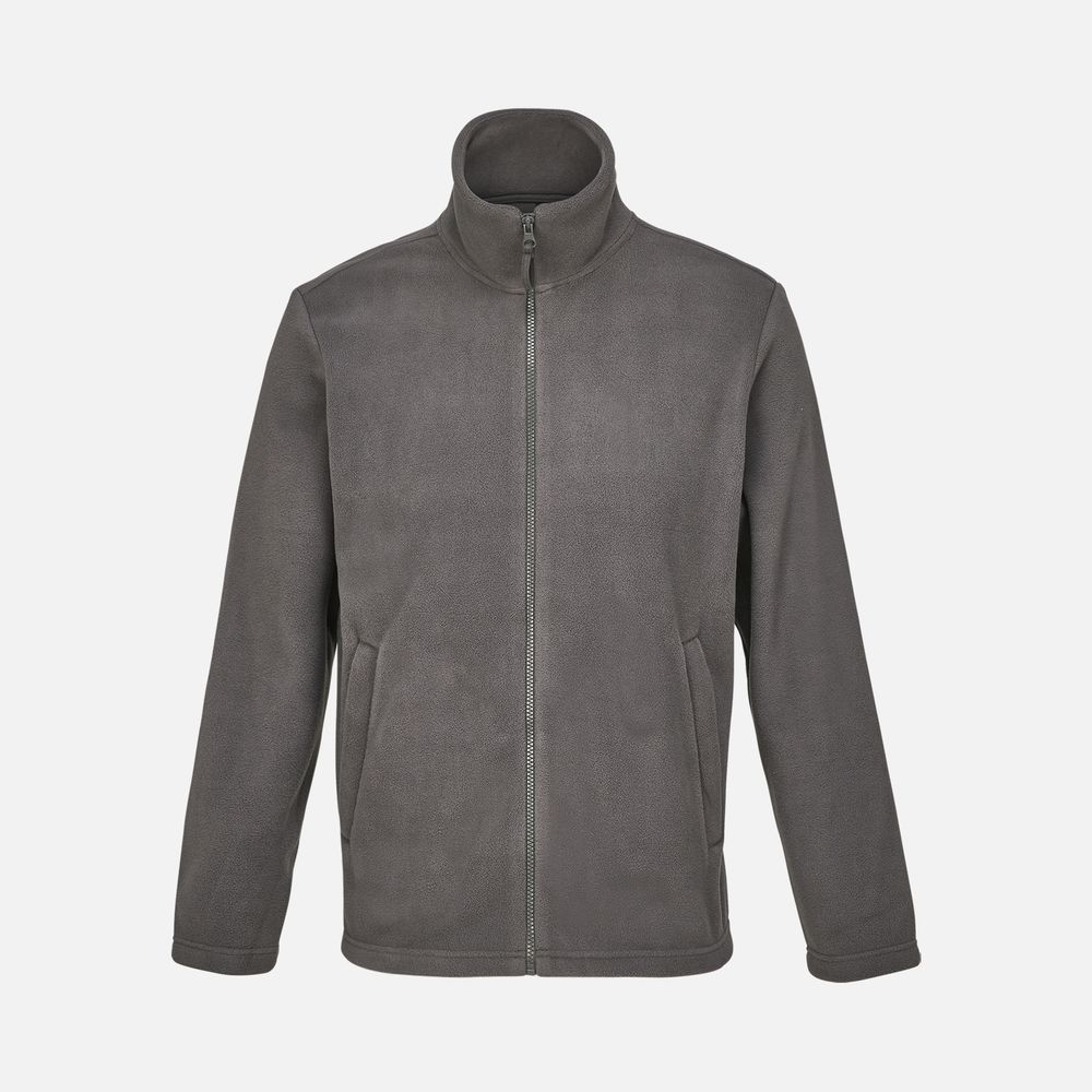 Куртка флисовая унисекс Nitro, темно-серая Куртка флисовая унисекс Nitro, темно-серая