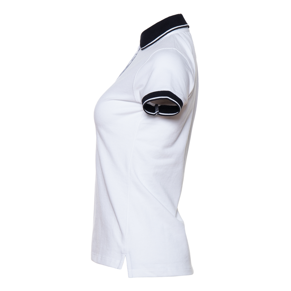 Рубашка поло женская STAN с контрастными деталями хлопок/полиэстер 185, 04CW