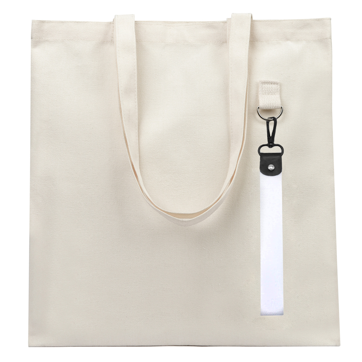 Сумка для покупок LUMISSA 325 г/м² с ремувкой, натуральный/белый