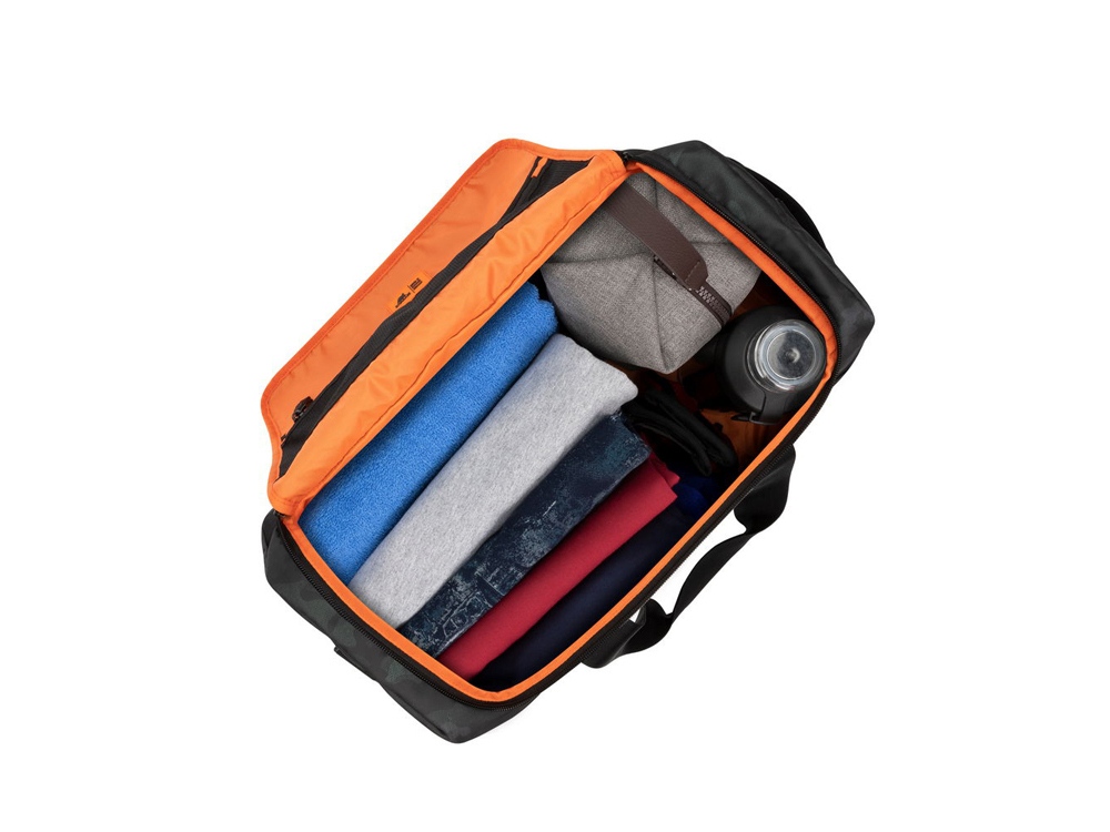 RIVACASE 7641 navy camo 30L дорожная сумка /12