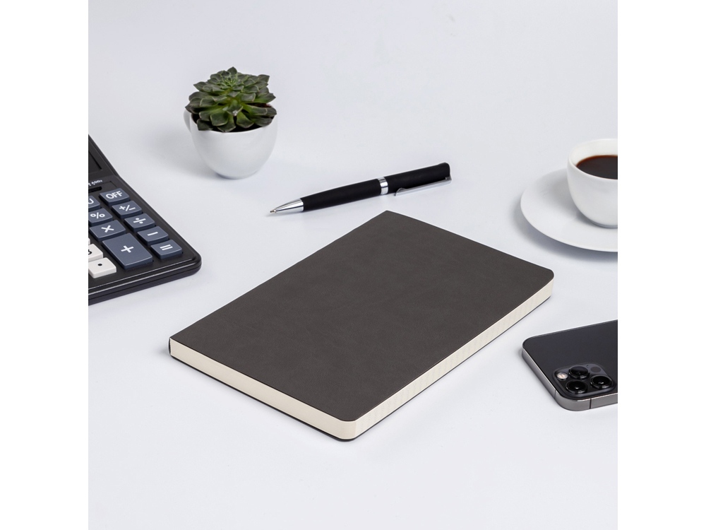 Ежедневник А5 недатированный Megapolis Flex, серый