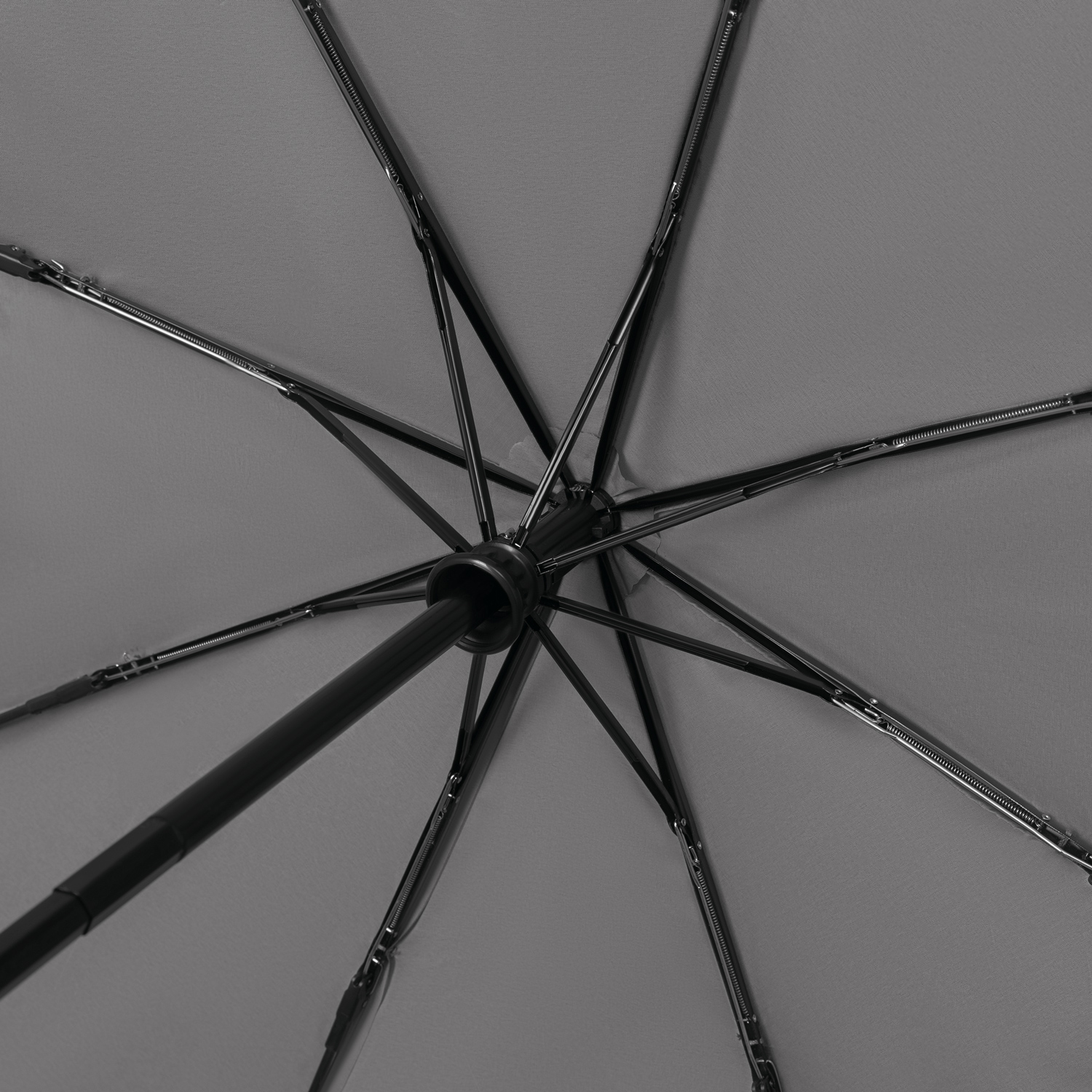 Зонт складной Азимут (Azimut), серый