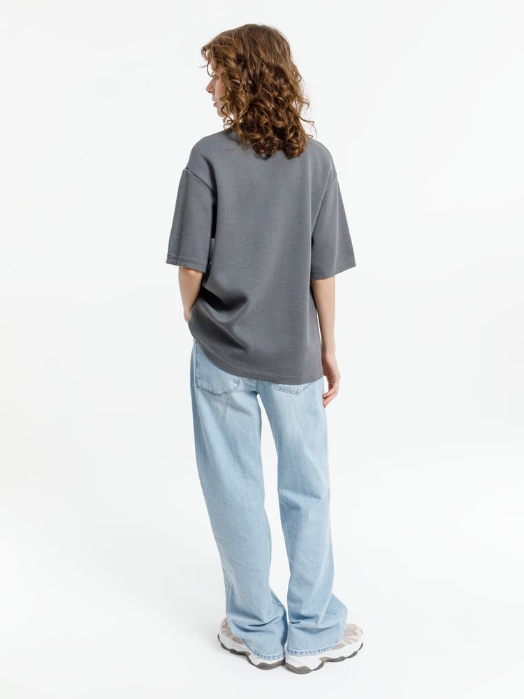 Джемпер с коротким рукавом Siluetti Volumica, серый