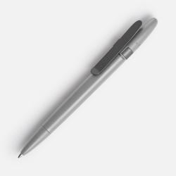 Ручка шариковая Prodir DS5 TSM Metal Clip, серая
