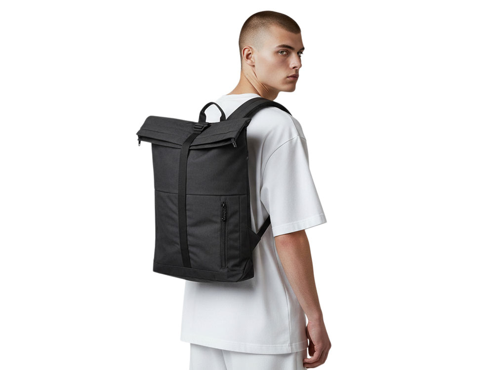 Рюкзак Teen для ноутбука15.6 с боковой молнией, темно-серый