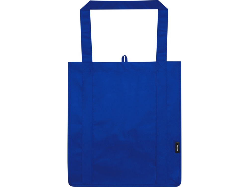 Liberty эко-сумка с прочным днищем объемом 6 л из нетканого материала, переработанного по стандарту GRS, королевский синий Liberty эко-сумка с прочным днищем объемом 6 л из нетканого материала, переработанного по стандарту GRS, королевский синий