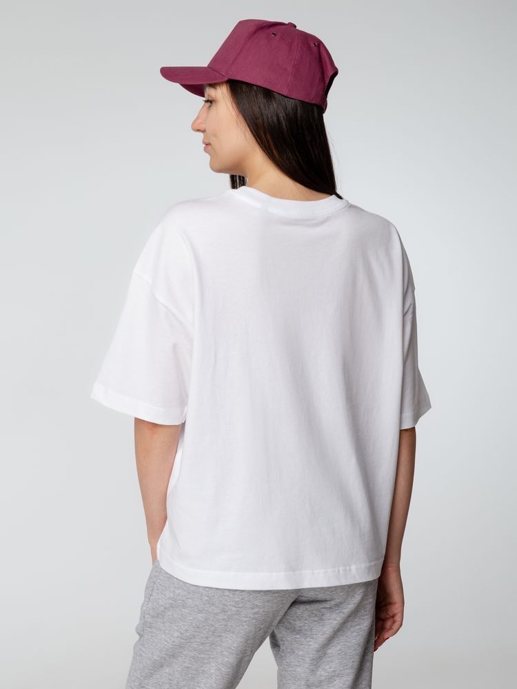 Футболка оверсайз женская Boxy Women, бежевая (льняная)