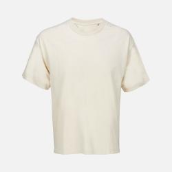 Футболка оверсайз унисекс Legacy, светло-бежевая (неокрашенная)
