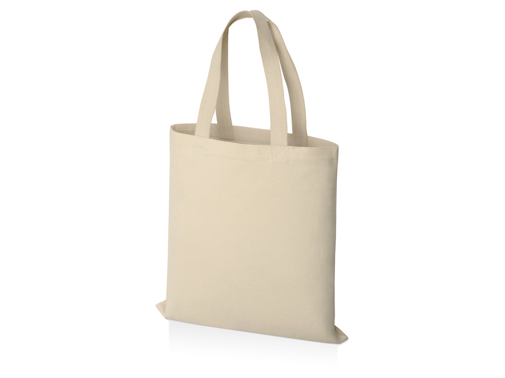 Сумка для шопинга Steady из хлопка с парусиновыми ручками, 260 г/м2, натуральный