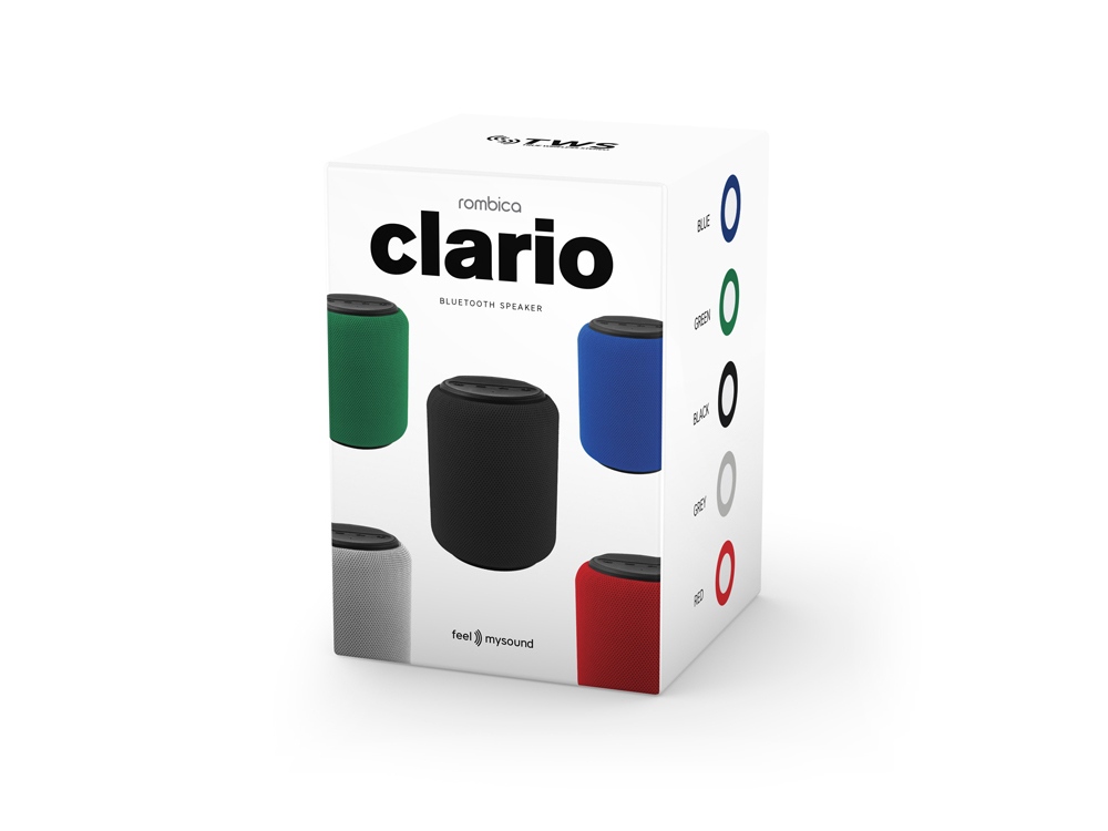 Портативная колонка mySound Clario, 15 Вт Black (Р)