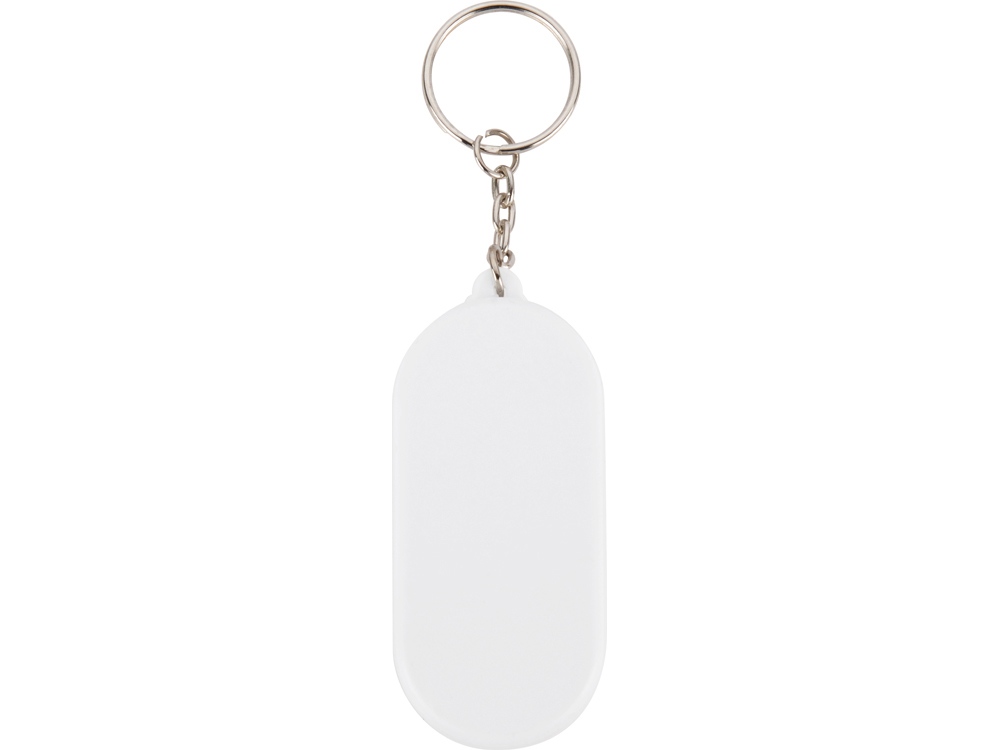 Брелок-футляр для таблеток Pill, белый/красный