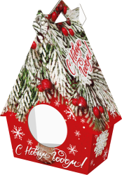 №7 СКВОРЕЧНИК БОЛЬШОЙ "ЗИМНИ 1500 грамм новогодний подарок классический