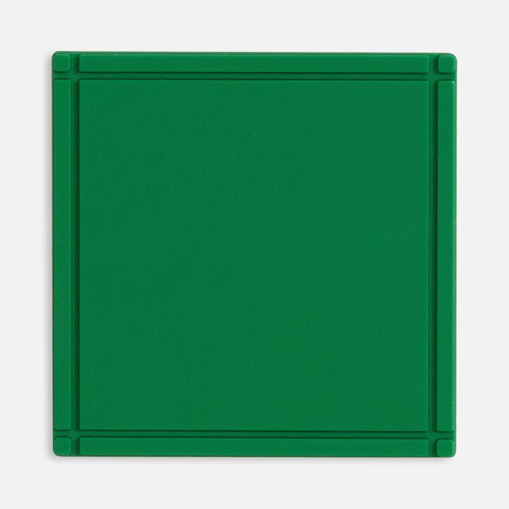 Лейбл из ПВХ Dzeta, L, зеленый