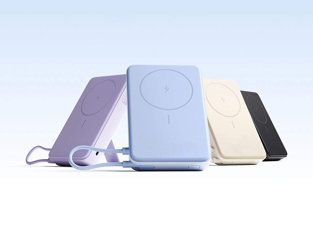 Внешний аккумулятор Xiaomi Magnetic Power Bank 10000 with Built-in Stand Black Внешний аккумулятор Xiaomi Magnetic Power Bank 10000 with Built-in Stand Black