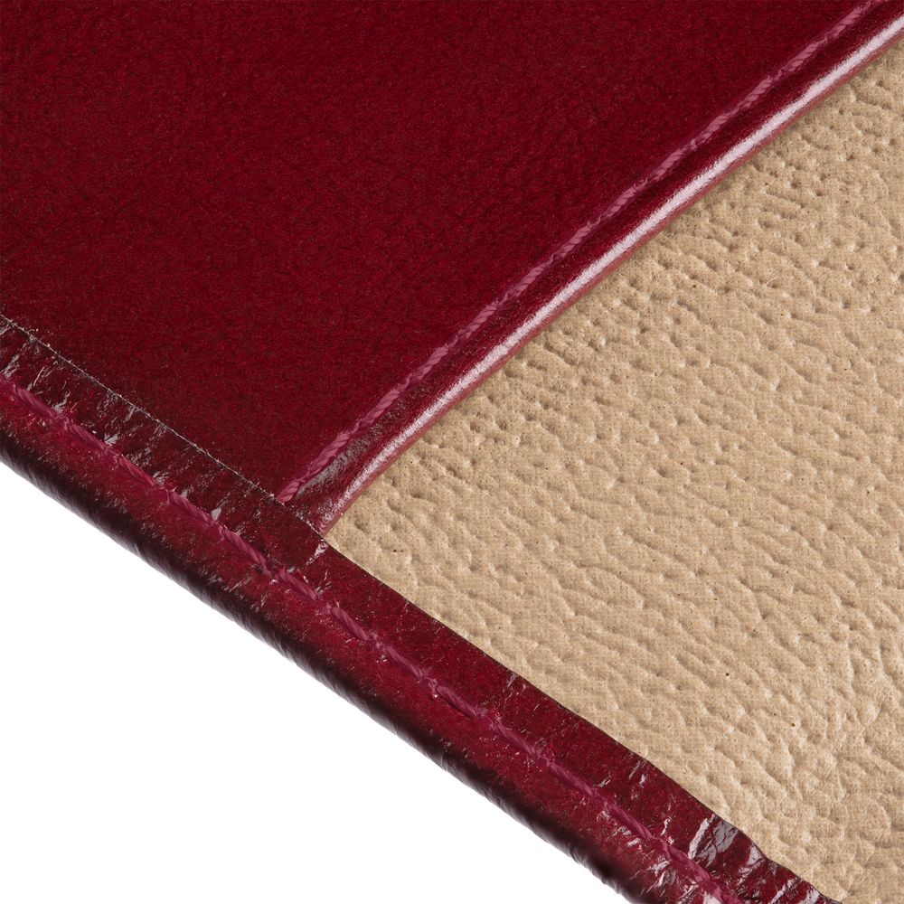 Обложка для паспорта Signature, бордовая Обложка для паспорта Signature, бордовая