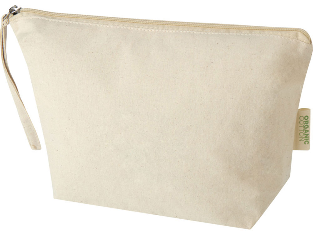 Косметичка Odisha из органического материала OCS, 180 г/м², 3 л, натуральный